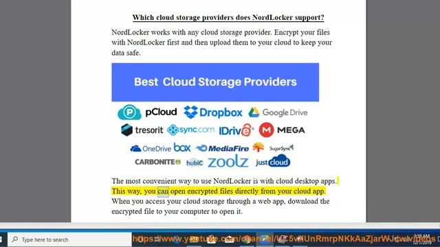 Which cloud storage providers does NordLocker support? смотреть онлайн