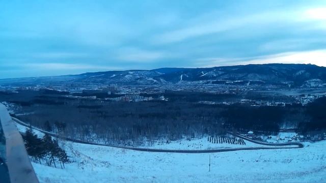 22.11.2021. КРАСНОЯРСК. ПОЕЗДКА НА НИКОЛАЕВСКУЮ СОПКУ. смотреть онлайн