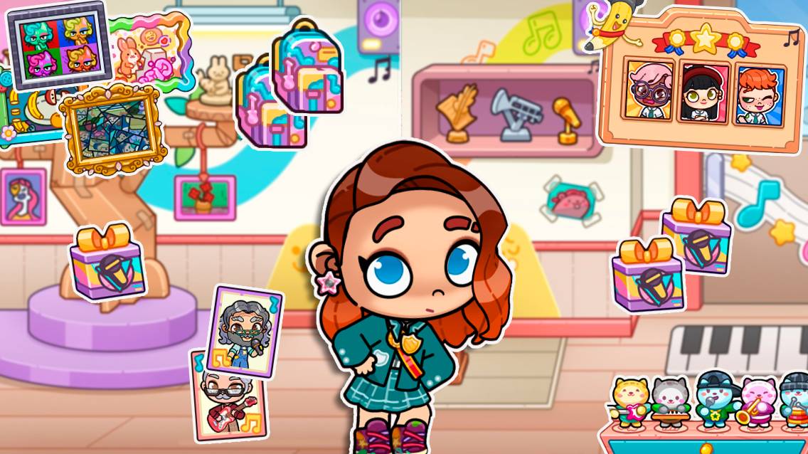 Секреты школы Аватар Ворлд (часть 2) 🏫 Avatar World смотреть онлайн