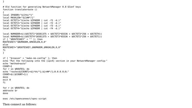 Unix & Linux: OpenConnect: Setting default routes (3 Solutions!!) смотреть онлайн
