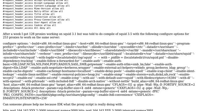 Squid proxy not working when upgrade to 3.5 смотреть онлайн