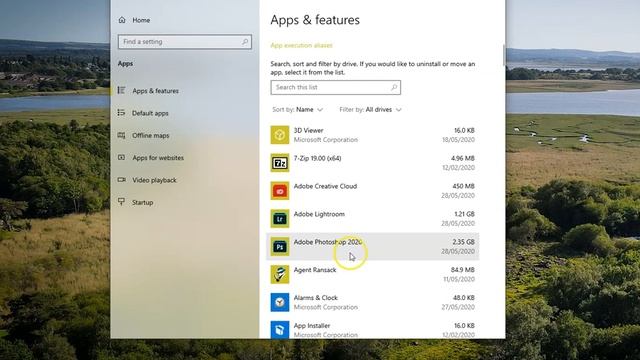 How to Uninstall Apps in Windows 10 via Apps and Features (previously known as Program & Features) смотреть онлайн