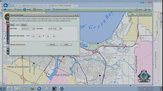 City of Green Bay GIS смотреть онлайн