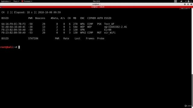 Ch 5 - 1 Packet Sniffing Basics Using Airodump ng #ethicalhacking #kalilinux #cybersecurity смотреть онлайн