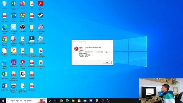Erro 80070002 no C:\Windows.vbs (RESOLVIDO) смотреть онлайн