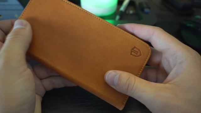 SHIELDON Genuine Leather Wallet Case for iPhone 6s Plus Review! смотреть онлайн