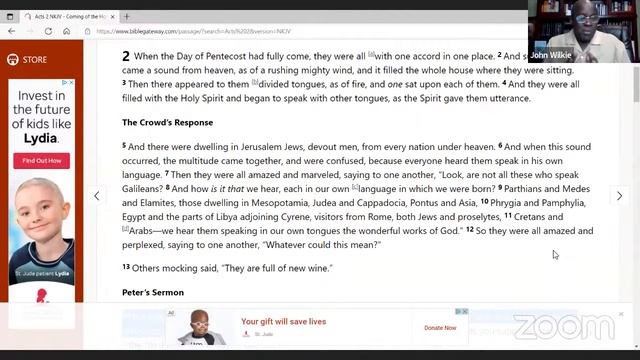 ECOC Mid Week Bible Study- "Study of Baptism" смотреть онлайн