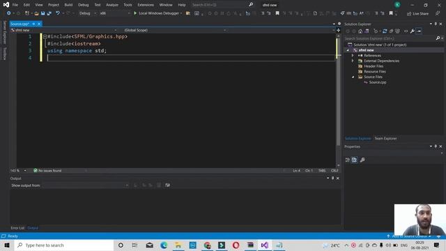 SFML|| C++ how to link sfml in visual studio||how to make game in c++|| in Hindi смотреть онлайн