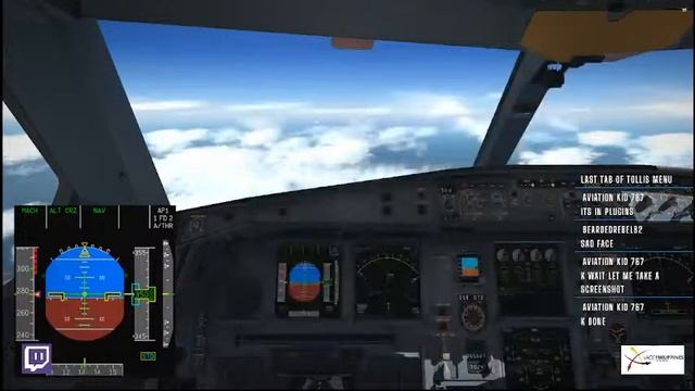 X Plane 11 + VATSIM PAL1081 \\ A340-600 \\ RPLL-RPVM смотреть онлайн
