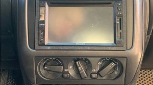 Как установить 2DIN магнитолу или как перенести блок печки вниз Mitsubishi Carisma