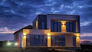 Новый дом с эксплуатируемой террасой. Строительство под ключ в Крыму