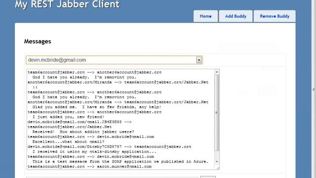 Team 6 Jabber Client смотреть онлайн