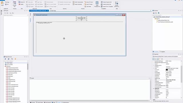 SAPIEN PowerShell Studio GUI Working with Azure Cmdlets In Background Jobs смотреть онлайн