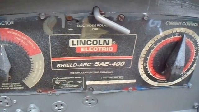 1996 Lincoln SAE 400 diesel Welder смотреть онлайн