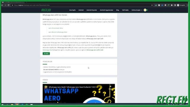 Whatsapp Aero Nasıl İndirilir? - Güncel Son Sürüm Whatsapp Aero İndir 2022 смотреть онлайн