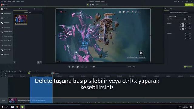 Video kesme veya Kırpma | Camtasia 9.1 Rehber | Türkçe смотреть онлайн