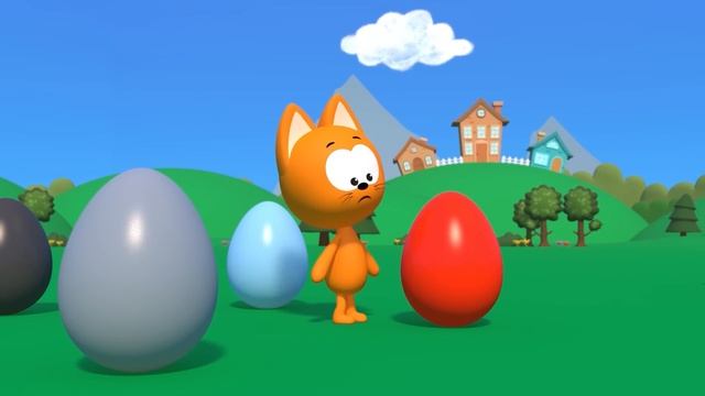 Игры Котэ - Волшебная игрушечная труба - на английском языке для детей смотреть онлайн