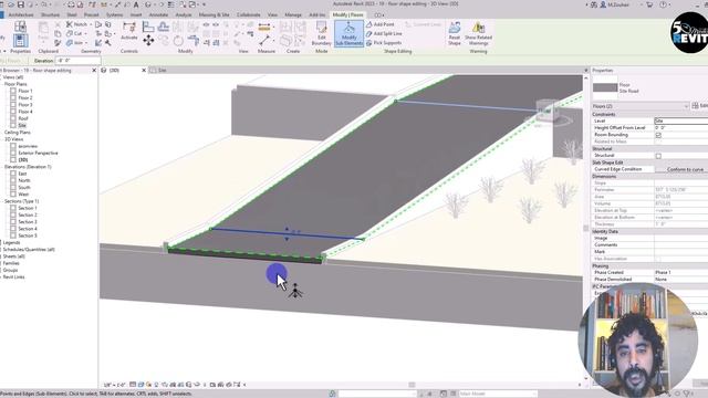 Revit Tutorial Floor Slopes смотреть онлайн