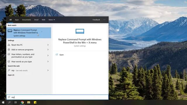 Replace start menu powershell option with command prompt in Windows 10 Start Context-Menu смотреть онлайн