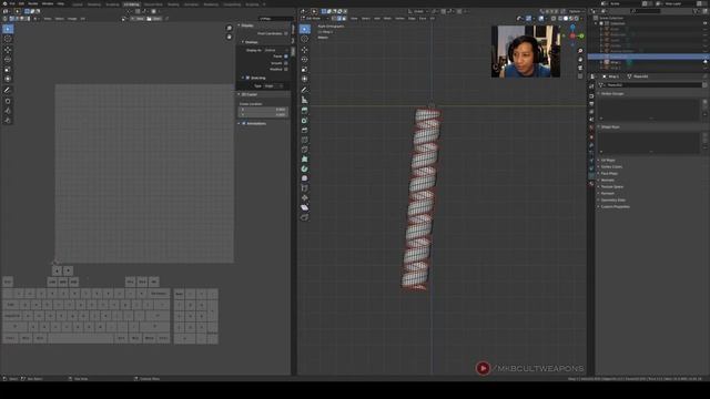 Blender unwrapping Uv texture in a katana model смотреть онлайн