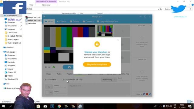 Descargar e Instalar ManyCam Pro Full Con Crack | Windows 7/ 8 /10 / 2017 смотреть онлайн
