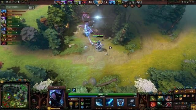 Dota 2 Razor Miracle | pro | guide | spotlight | build | gameplay смотреть онлайн