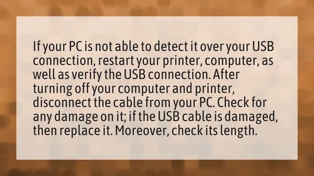 Why is my computer not detecting my printer? смотреть онлайн