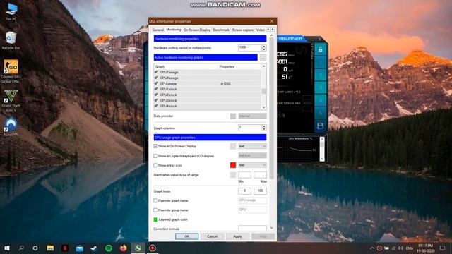 HOW TO ENABLE ON SCREEN DISPLAY (OSD) WITH MSI AFTERBURNER || HOW TO GET FPS COUNTER IN GAMES смотреть онлайн