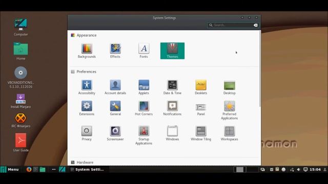 Manjaro Cinnamon 17.0 Alpha1 смотреть онлайн
