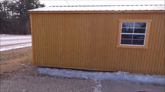🔶🔶12X28 SHED | SINGLE DOOR, WINDOWS | $10,514.00 - BASE PRICE | SHE SHED | MAN CAVE | FALCON SHEDS смотреть онлайн