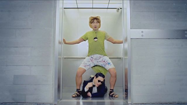 Gangnam Style - Elevator dreamscene for Windows 7 смотреть онлайн