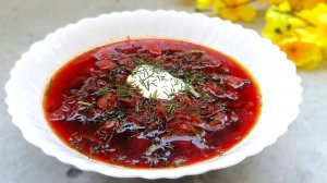 Постный борщ с фасолью и капустой - пошаговый рецепт