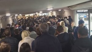 Коллапс на входе на ст. метро «Нагатинская» 01.04.2025
