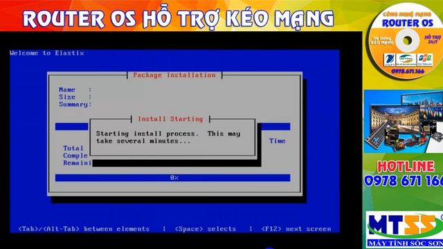 Installation Elastix 2.4 - Router OS смотреть онлайн