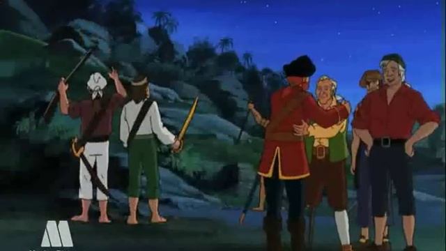Barbarroja. Pelicula Infantil Dibujos Animados De Aventuras De Piratas. Dibujos Clásicos