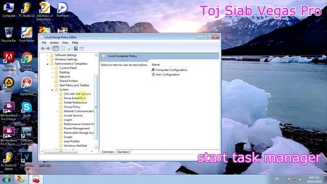 qhia kho start task manager windows 7 смотреть онлайн