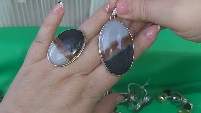 Наборы с натуральными камнями часть 2 . Аметист, лабрадор, изумруд, сапфир. От 1.04.20г смотреть онлайн