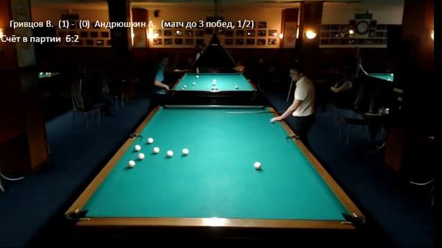Кубок С. Шаталова 2018.1/2 Андрюшкин А. - Гривцов В. смотреть онлайн