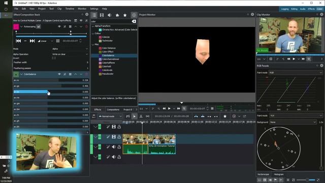 KDEnlive Tutorial - Color Grading смотреть онлайн