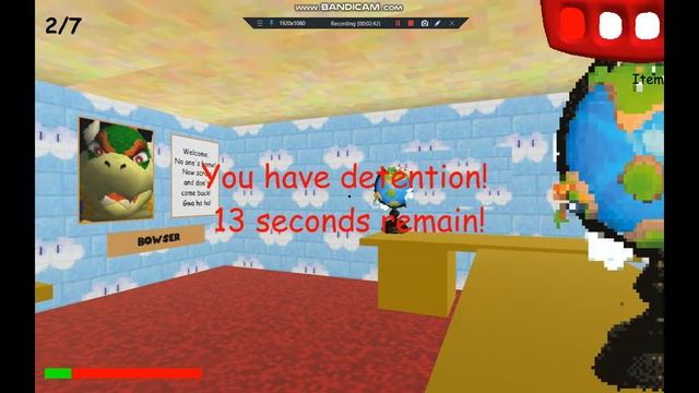 Mario hates BAD math! - Baldi's Basics 64 (Mod) смотреть онлайн