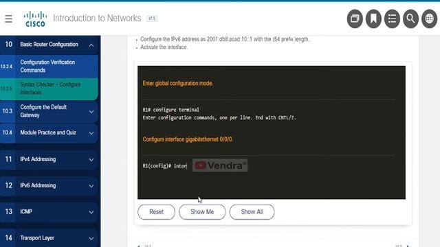 IP Configuration | Switch Virtual Interface | GigabitEthernet Interface on a Router смотреть онлайн