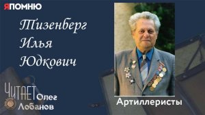 Тизенберг Илья Юдкович.  Проект "Я помню" Артема Драбкина. Артиллеристы.