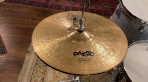 14" Paiste Alpha Sound Edge Hi-Hat Cymbal Pair 942g/1220g