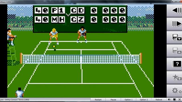 Jimmy Connors Tennis - Atari Lynx - emulador Pantheon 4.838 - testeado Windows 7 x64 смотреть онлайн