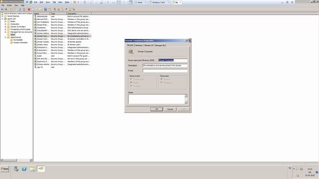 Active Directory Users And Groups Bölümü Windows Server 2008 смотреть онлайн