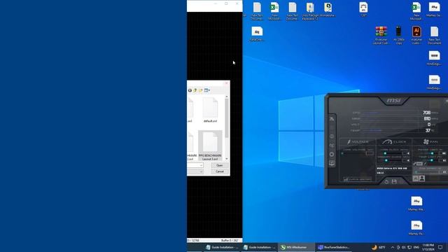 Free Custom Rivatuner Overlay смотреть онлайн