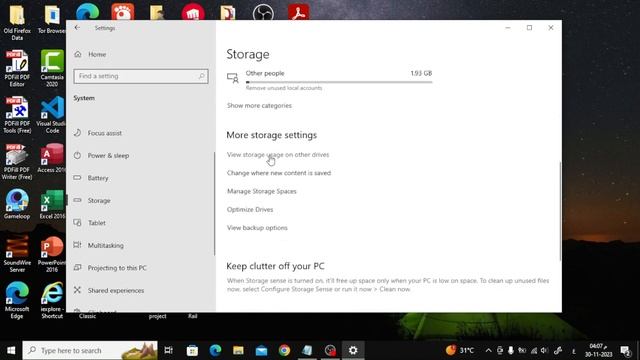 Checking Your Hard Disk Space Using Windows 10 | Tutorial смотреть онлайн