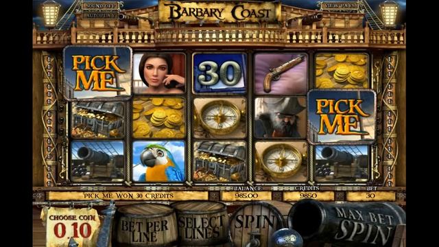 Как играть в игровой автомат Barbary Coast. Обучающее видео. смотреть онлайн