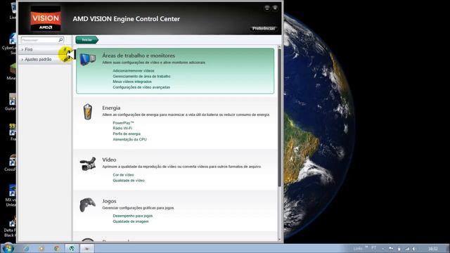 Como jogar em tela cheia sem faixas - Win 7 AMD Radeon смотреть онлайн