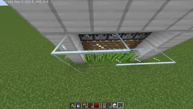 Minecraft Easy Sugarcane farm Tutorial (1.18.1) смотреть онлайн